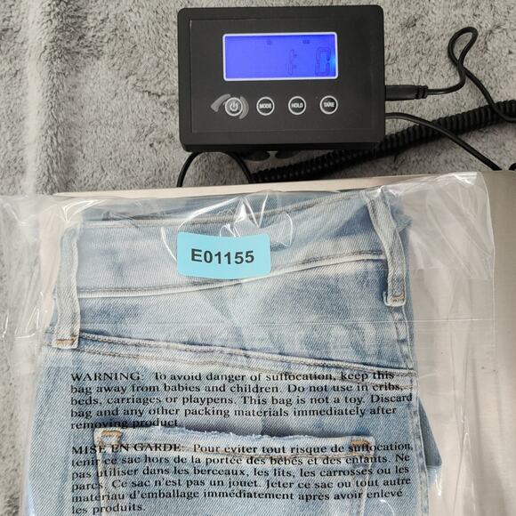 Old Navy Jeans Womens 6 Blue Extra High Rise Rockstar Super Skinny 360 Stretch - Picture 10 of 10